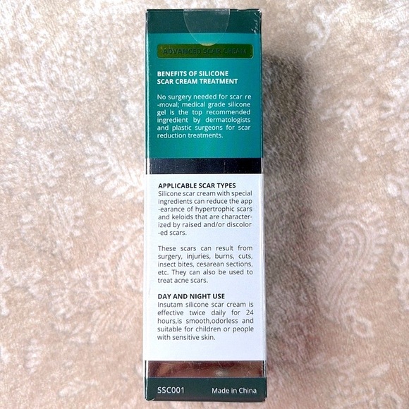 Brand New Scar Treatment Set Scar Tape Silicone Scar Cream Gel Surgery Keloid - Picture 12 of 16